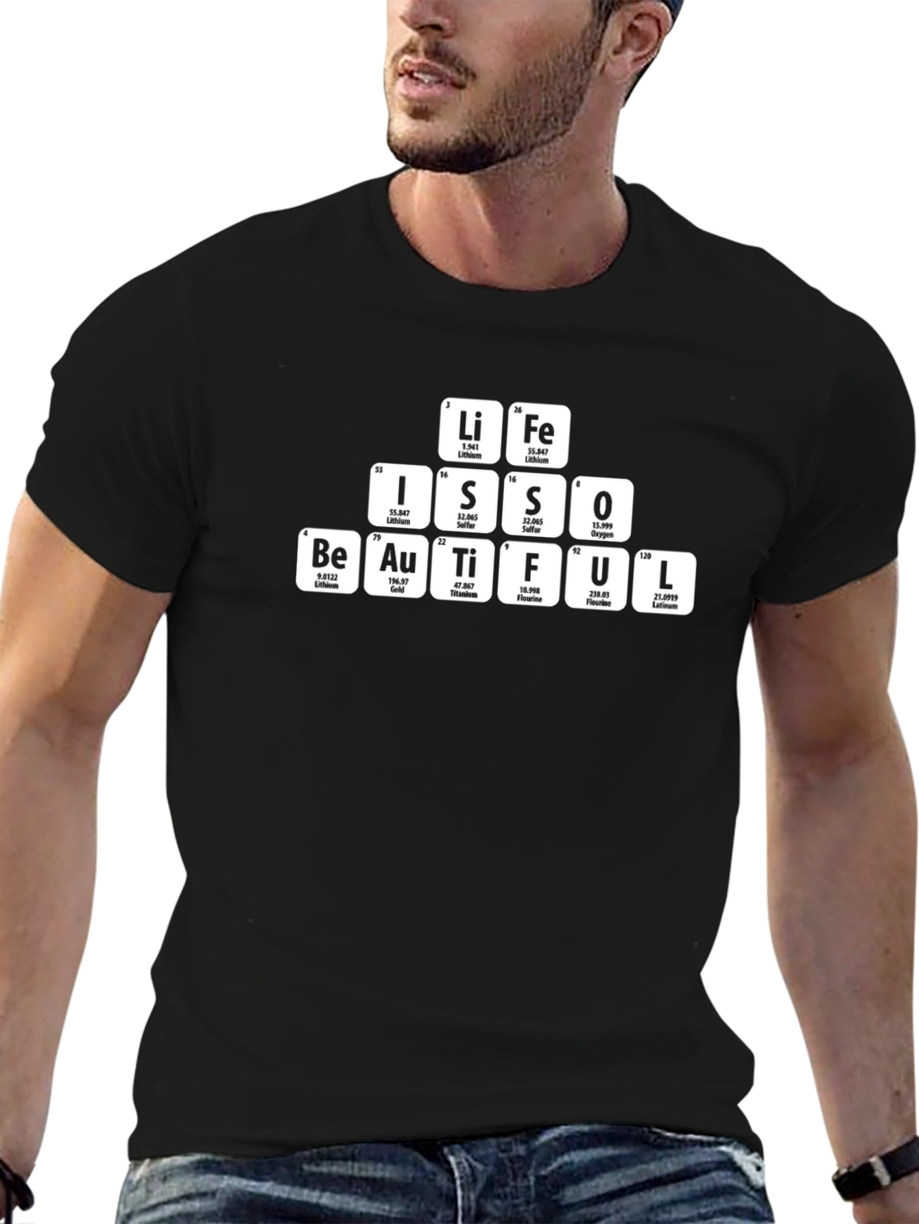 Beautiful Elements T-Shirt - Black