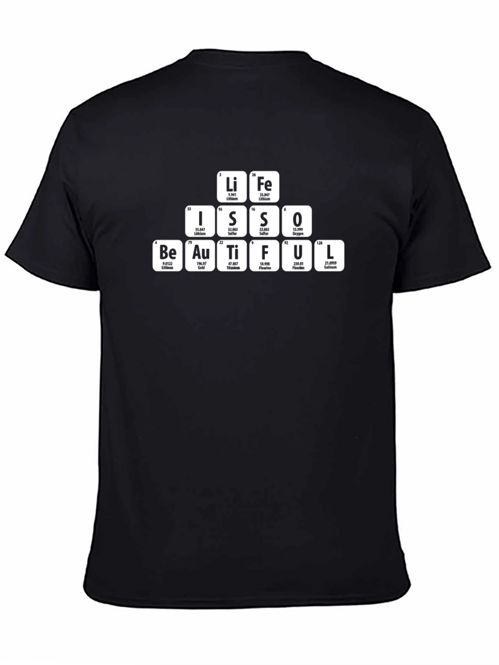 Beautiful Elements T-Shirt - Black