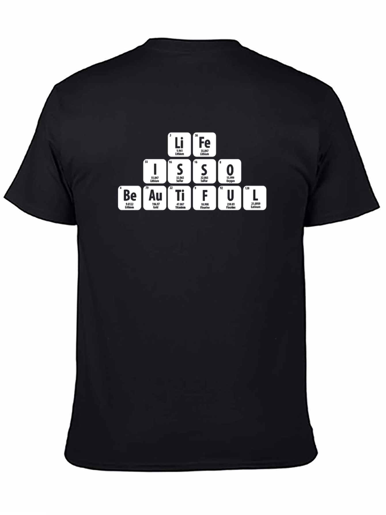 Beautiful Elements T-Shirt - Black