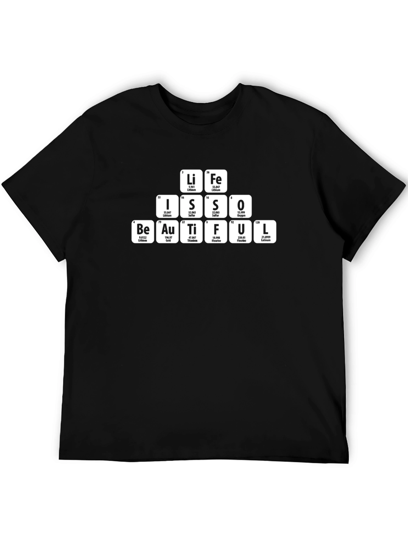Beautiful Elements T-Shirt - Black