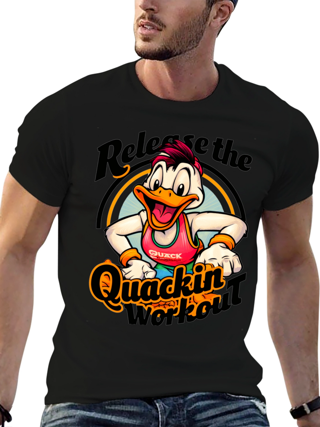Quackin Workout T-Shirt - Release the Quack!
