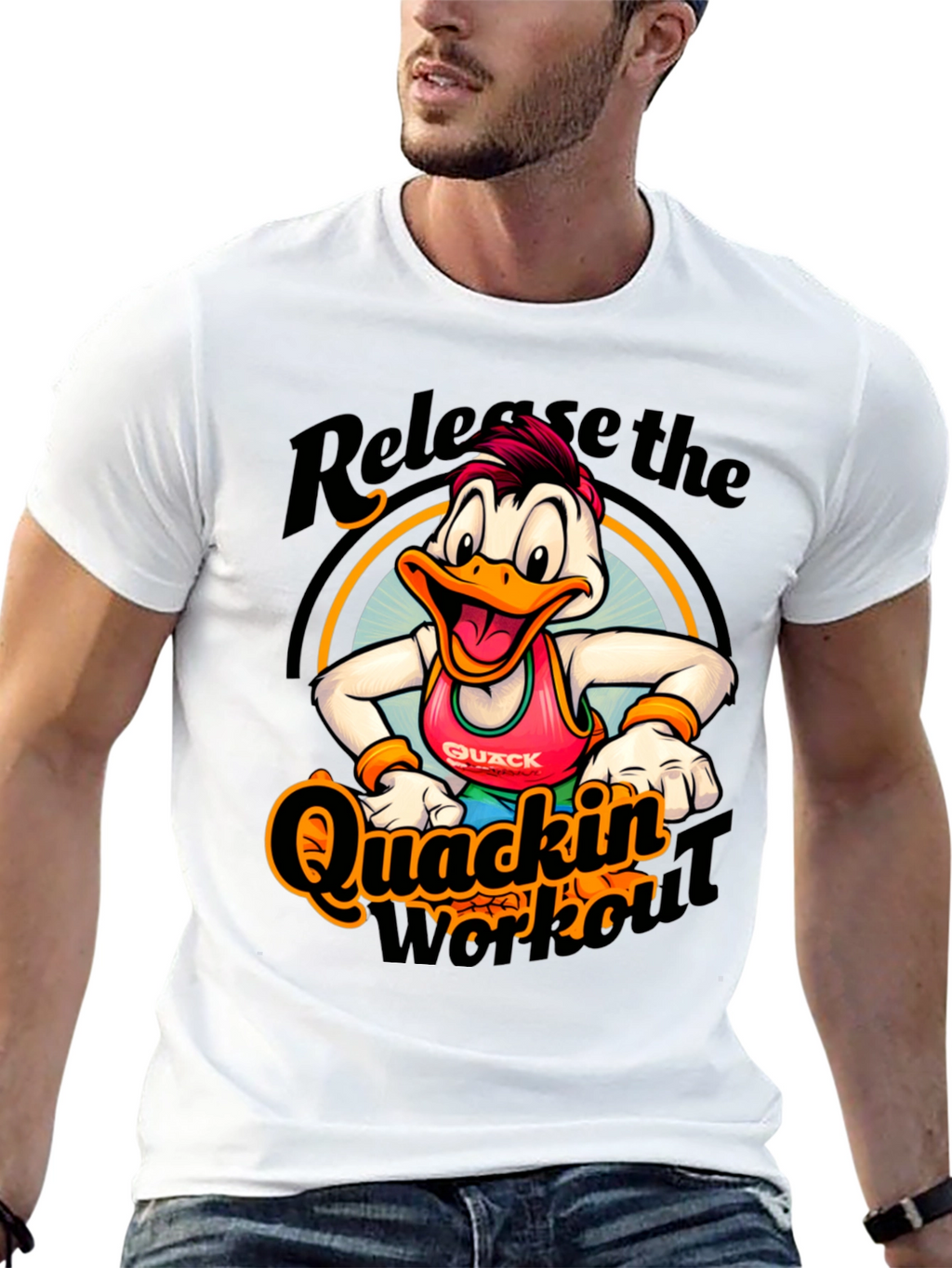 Quackin Workout T-Shirt - Release the Quack!
