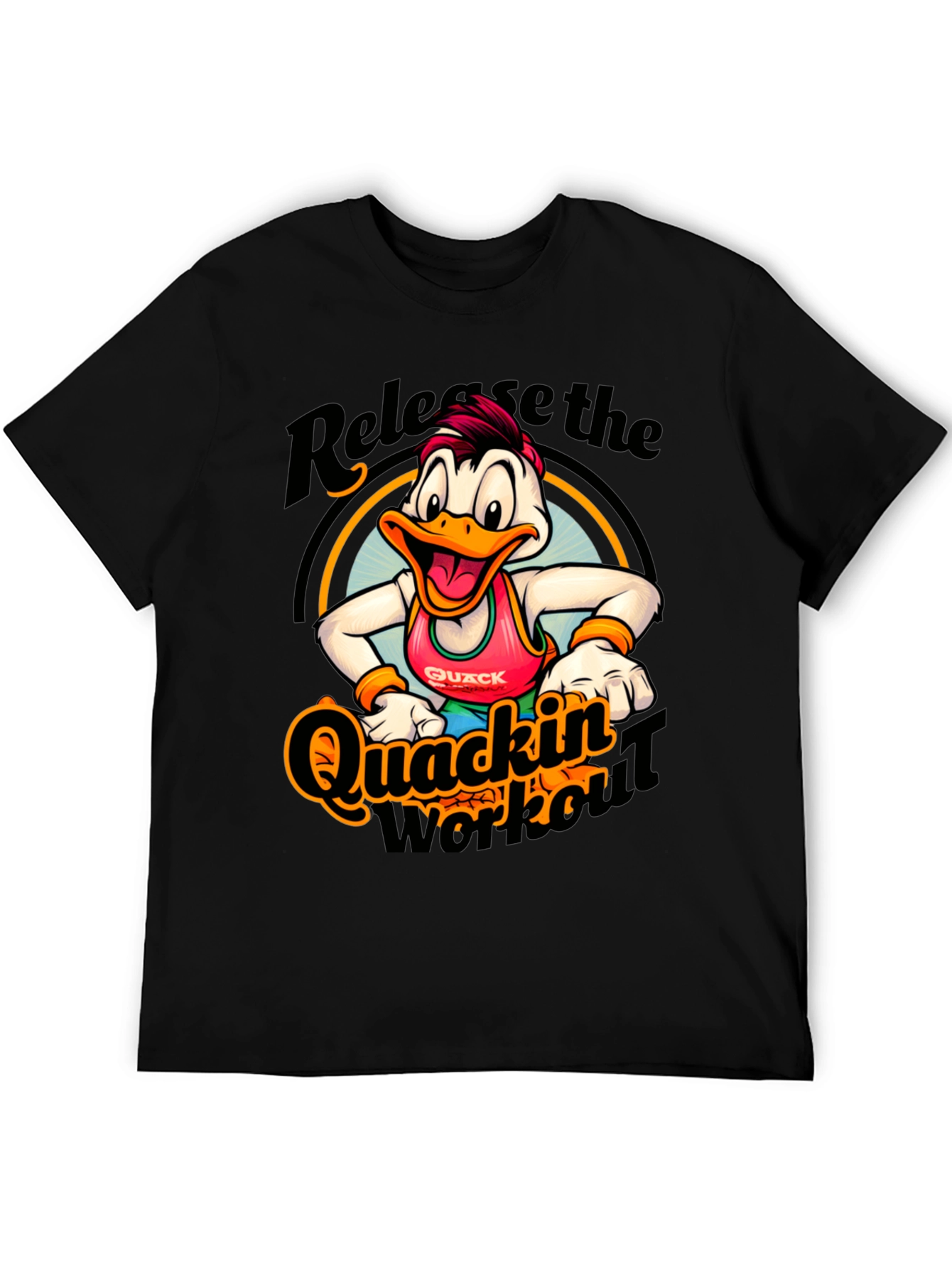Quackin Workout T-Shirt - Release the Quack!