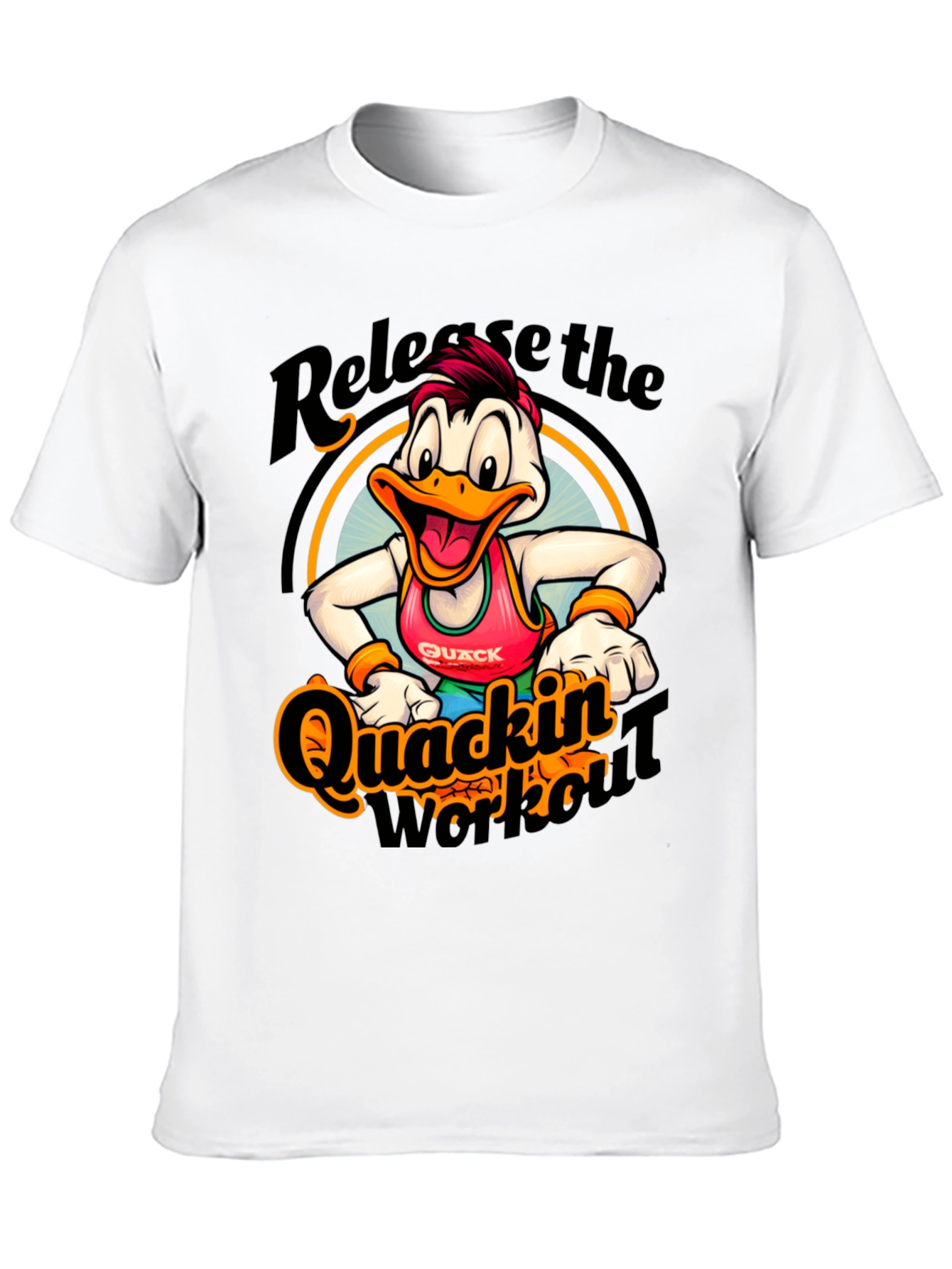 Quackin Workout T-Shirt - Release the Quack!