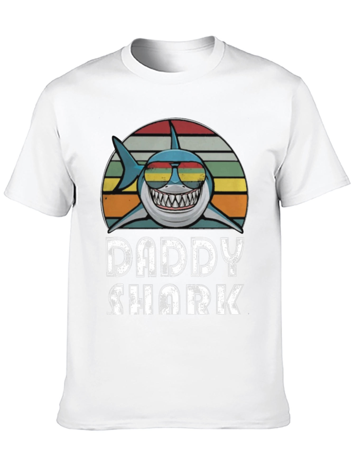 Daddy Shark T-Shirt - Retro Style