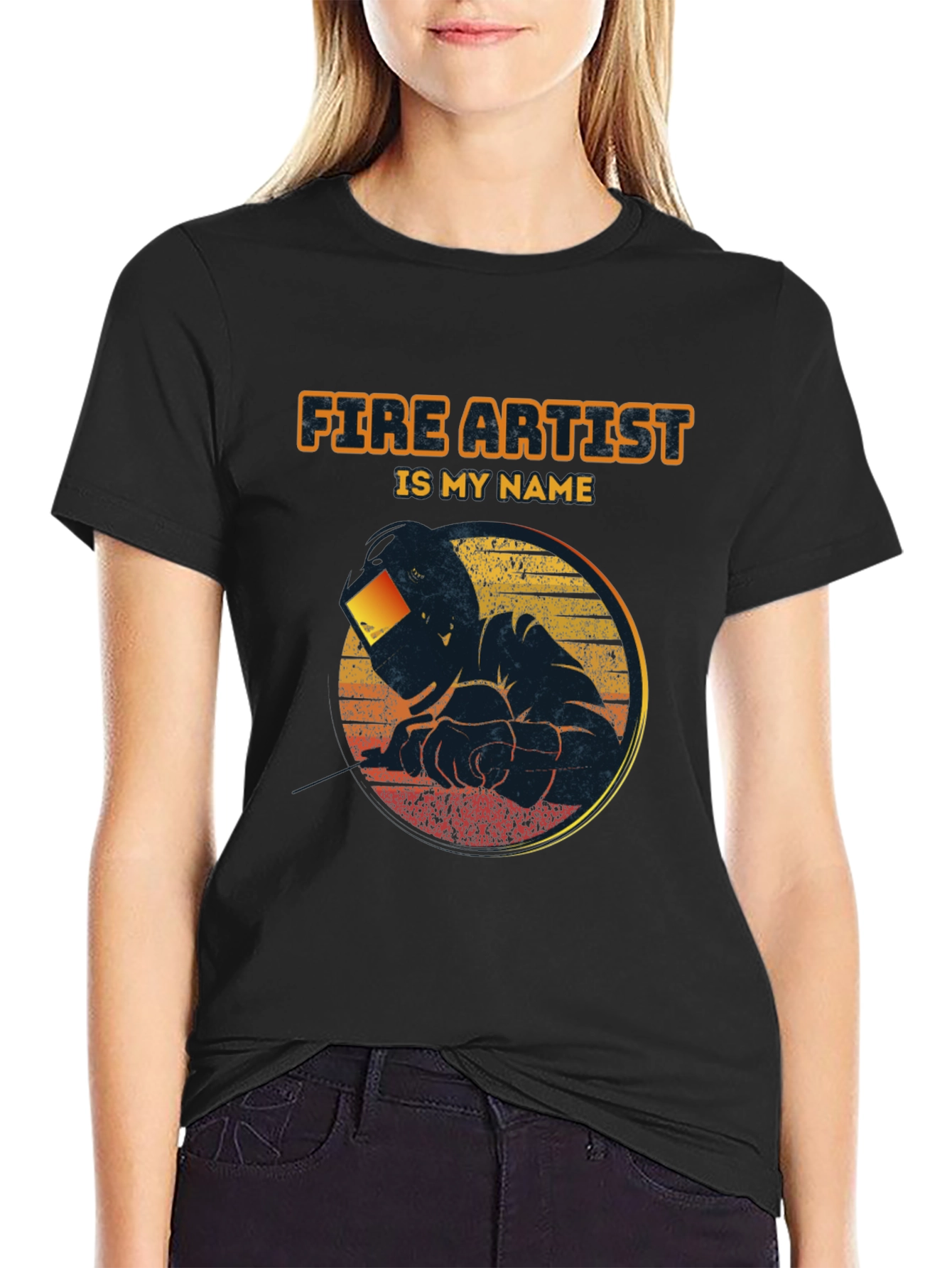 Fire Artist T-Shirt - Welder Graphic Tee