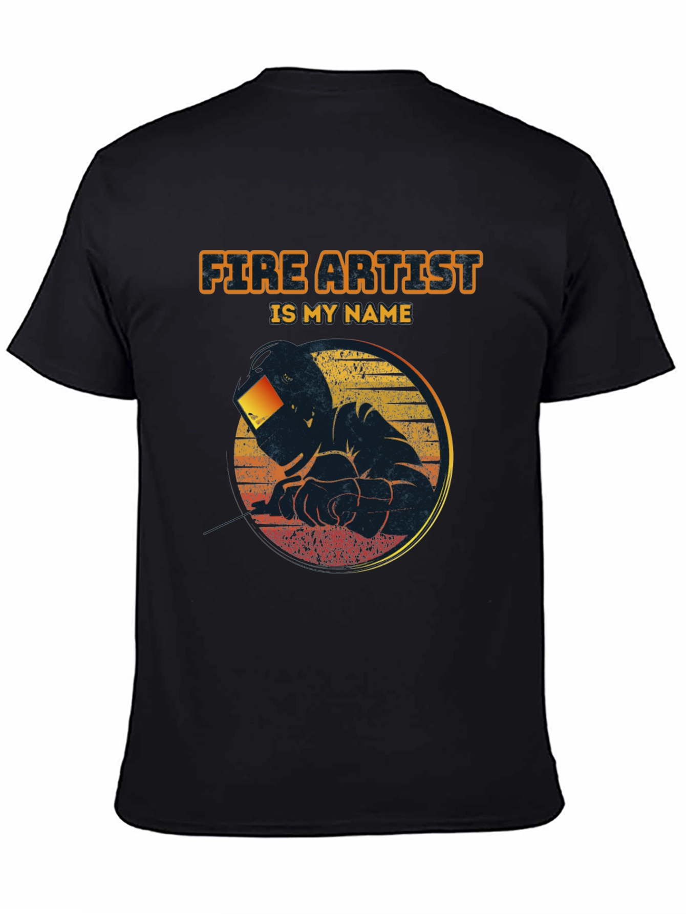 Fire Artist T-Shirt - Welder Graphic Tee
