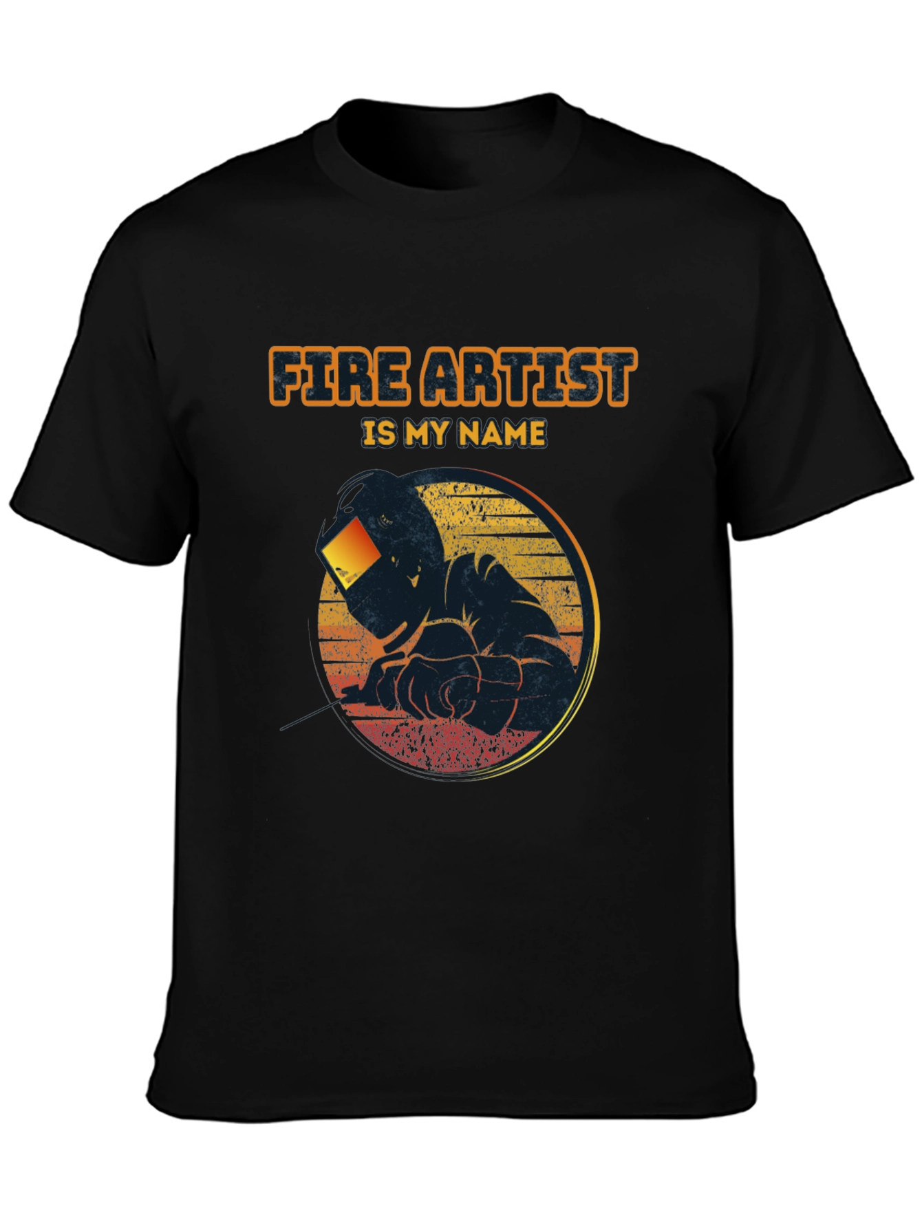 Fire Artist T-Shirt - Welder Graphic Tee