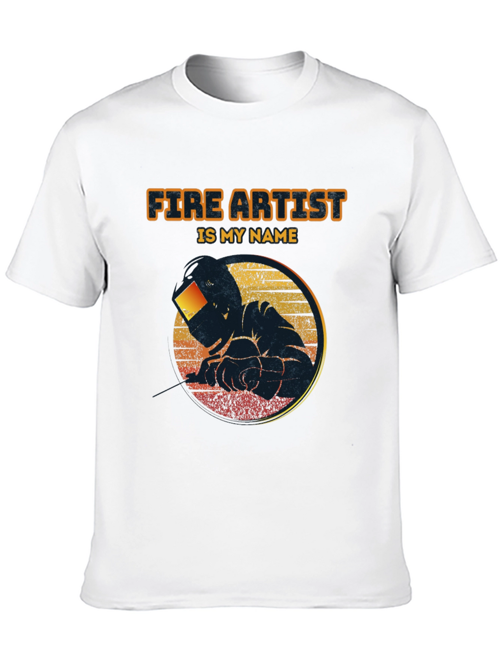 Fire Artist T-Shirt - Welder Graphic Tee