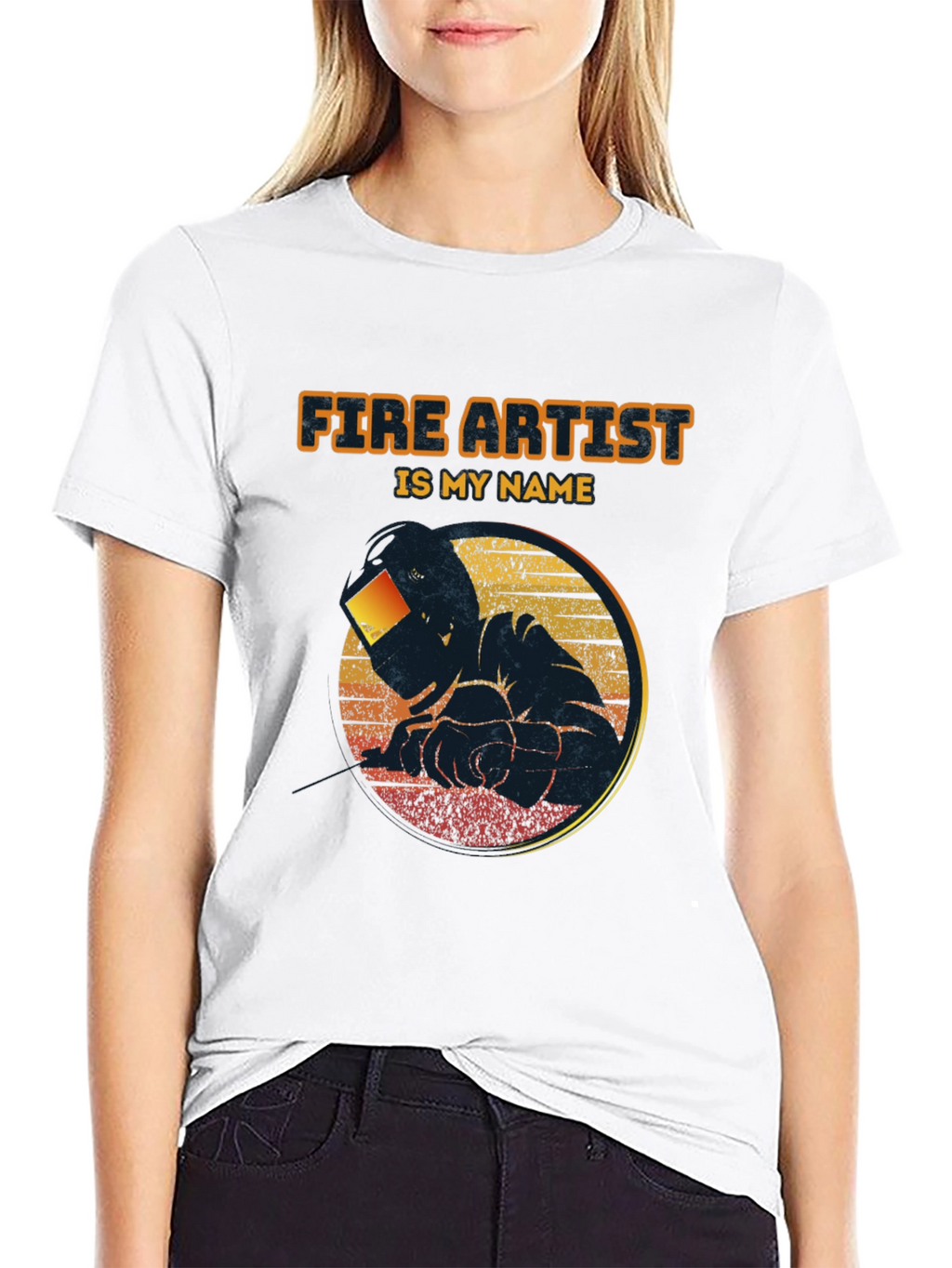 Fire Artist T-Shirt - Welder Graphic Tee