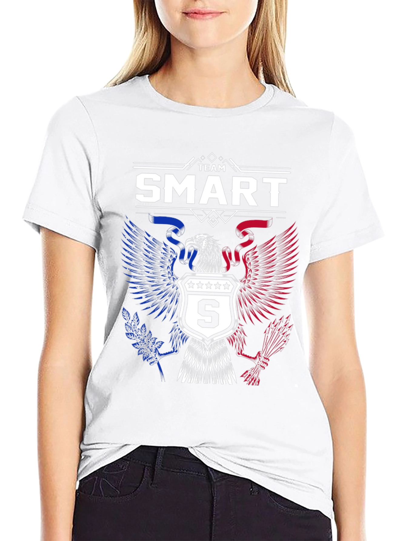 Team Smart Eagle Graphic T-Shirt