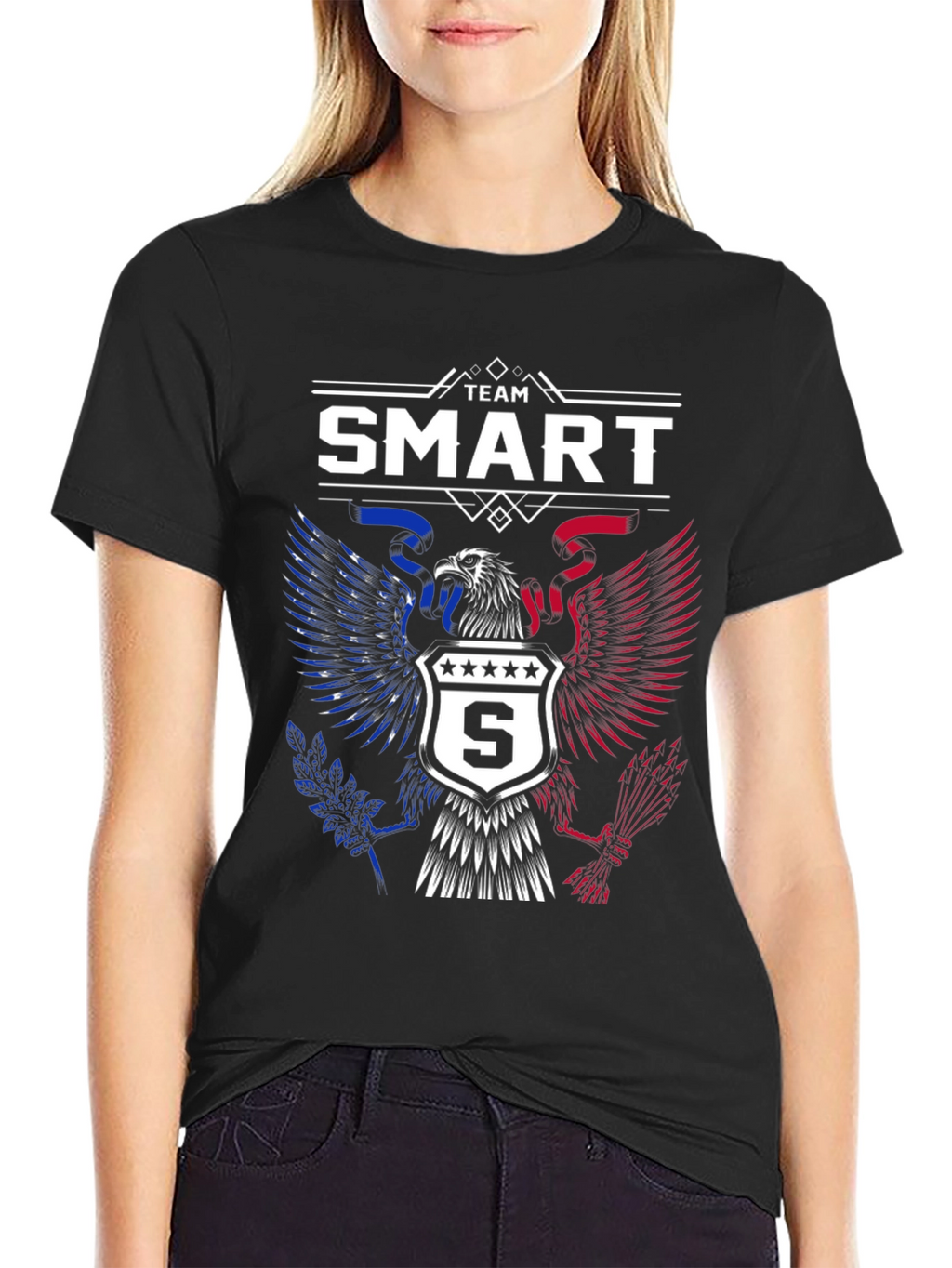 Team Smart Eagle Graphic T-Shirt