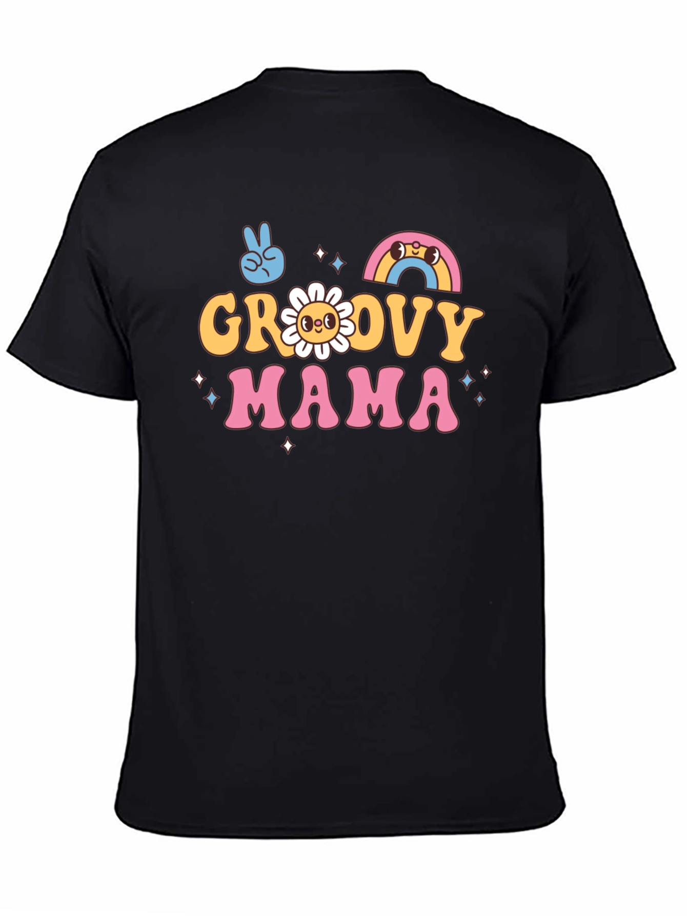 Groovy Mama T-Shirt - Retro Style