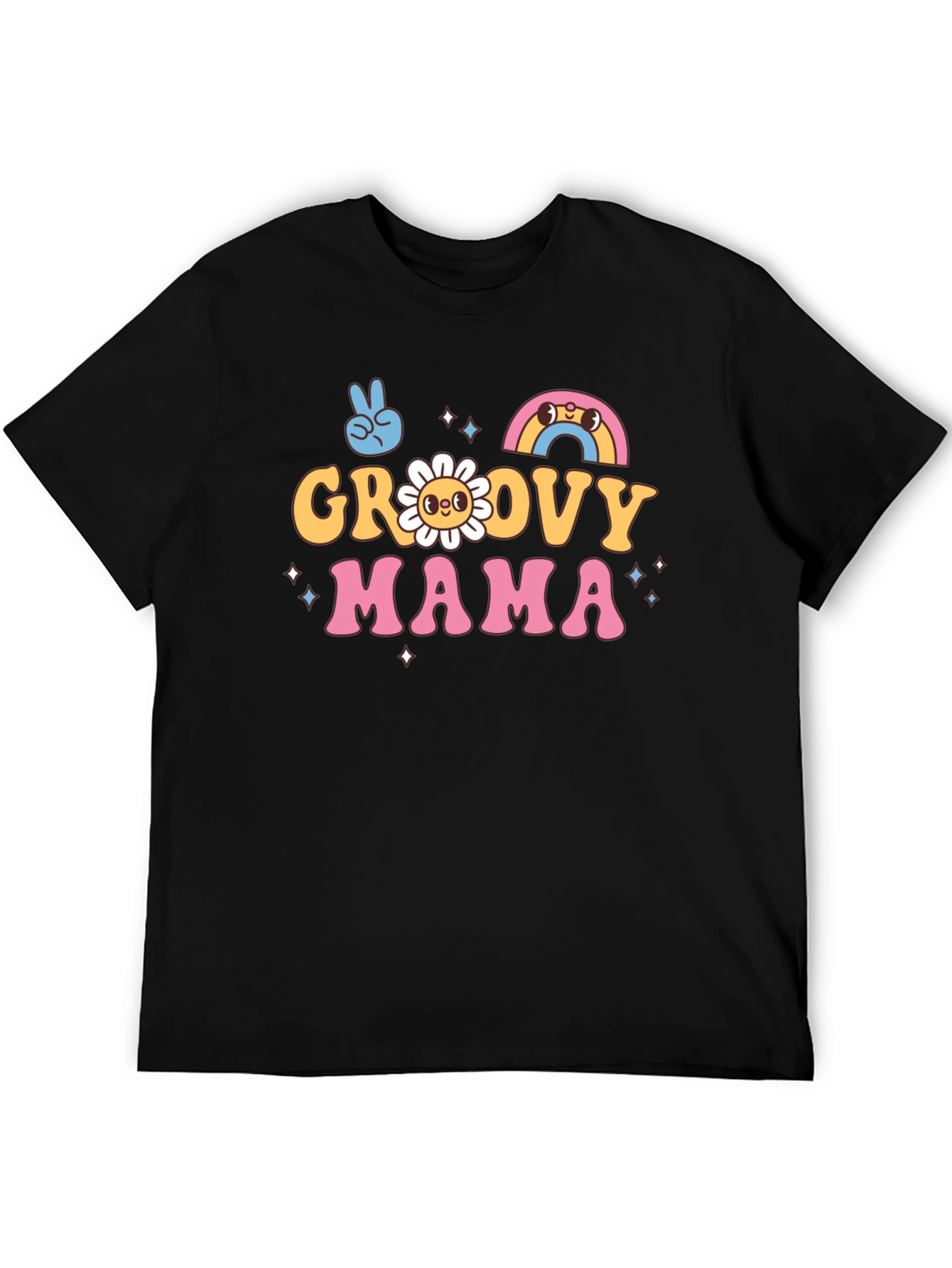 Groovy Mama T-Shirt - Retro Style