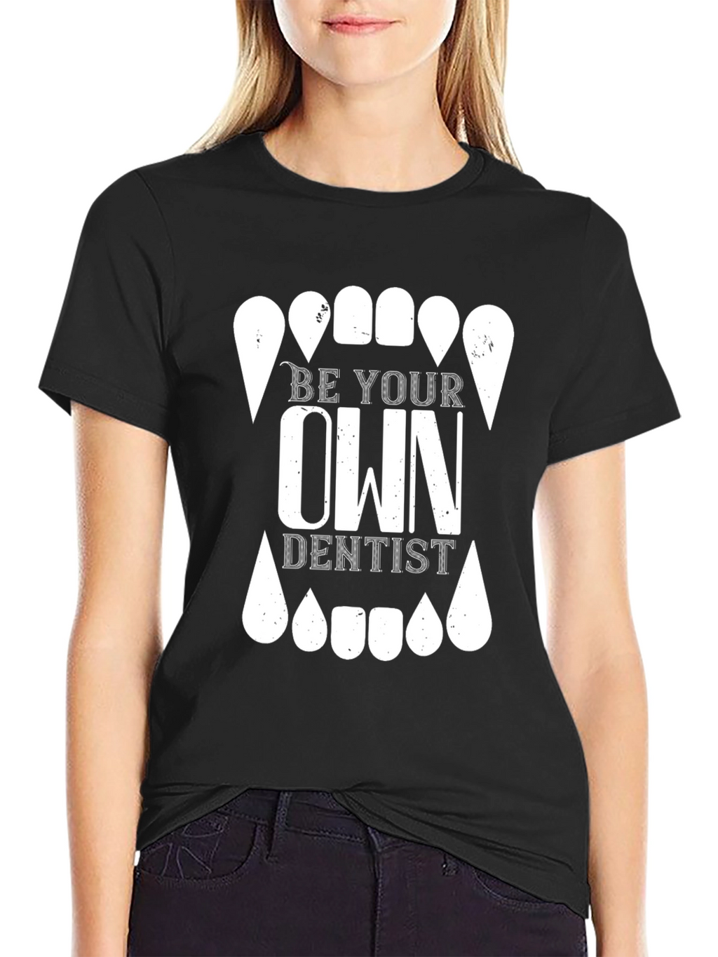 Be Your Own Dentist Graphic T-Shirt - Novelty Tee