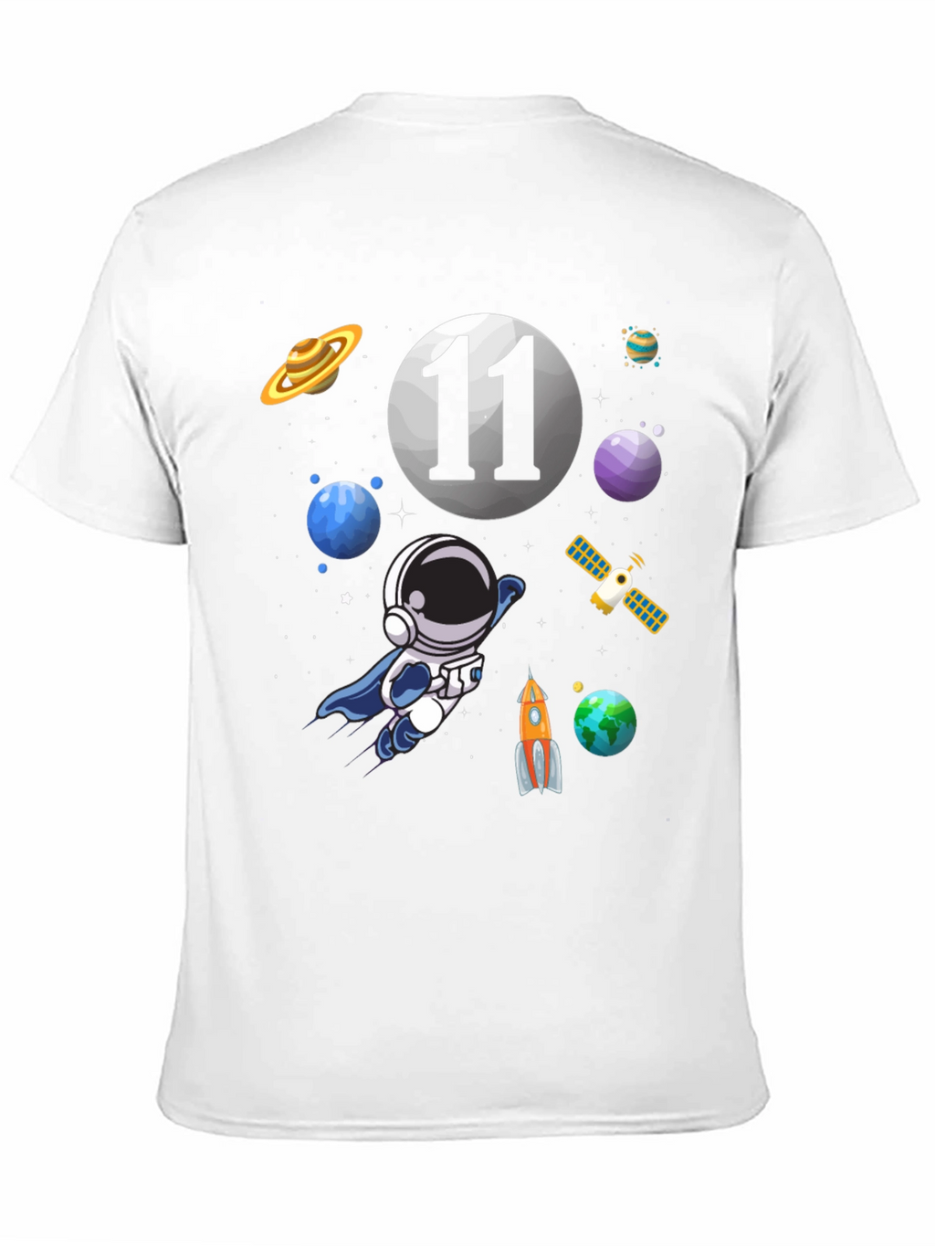 Astronaut 11th Birthday T-Shirt