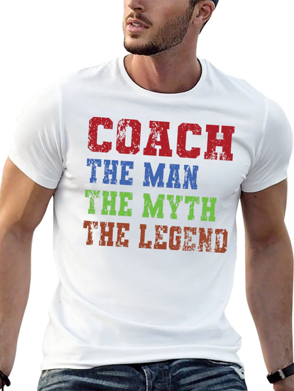 Coach: The Man The Myth The Legend T-Shirt