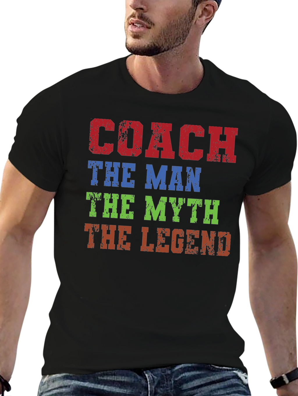 Coach: The Man The Myth The Legend T-Shirt