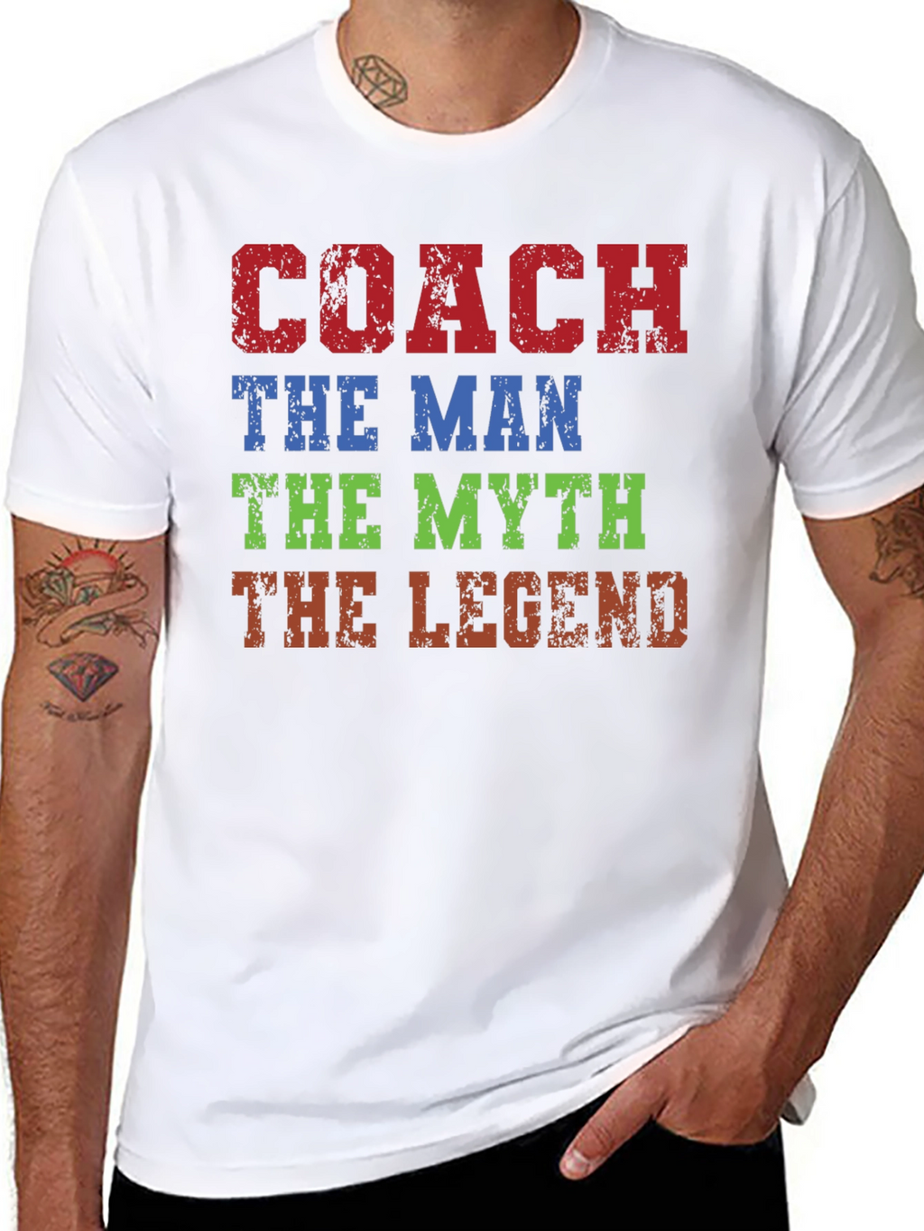 Coach: The Man The Myth The Legend T-Shirt