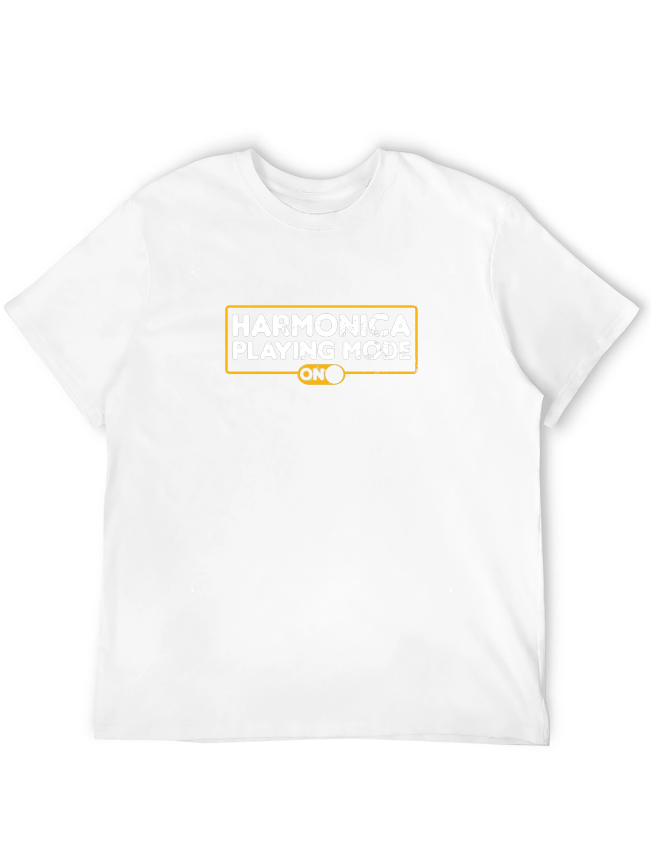 Harmonica Playing Mode ON T-Shirt