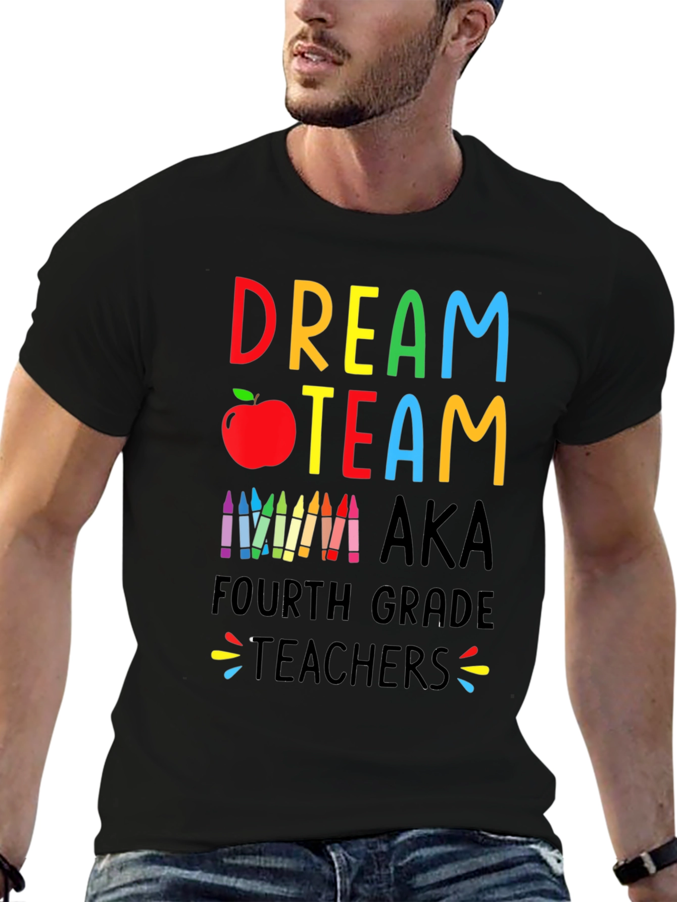 Dream Team Teacher Shirt - Fourth Grade