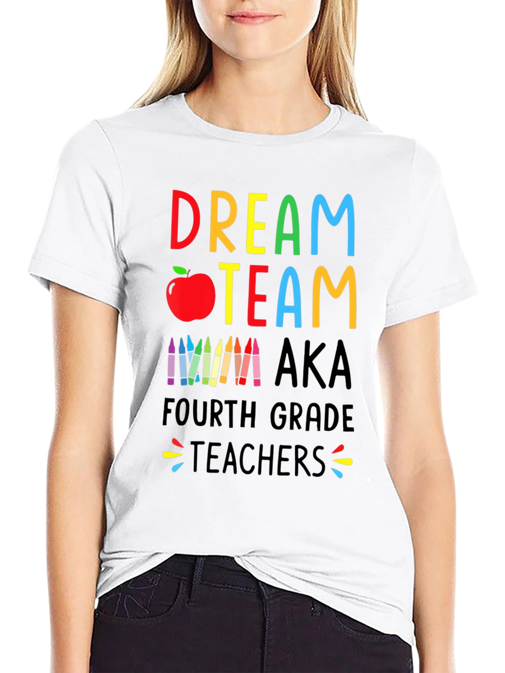 Dream Team Teacher Shirt - Fourth Grade