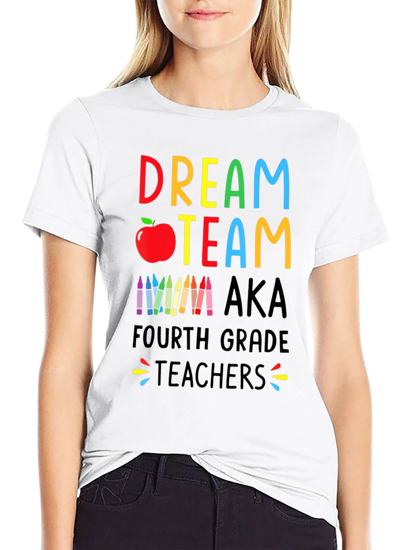 Dream Team Teacher Shirt - Fourth Grade
