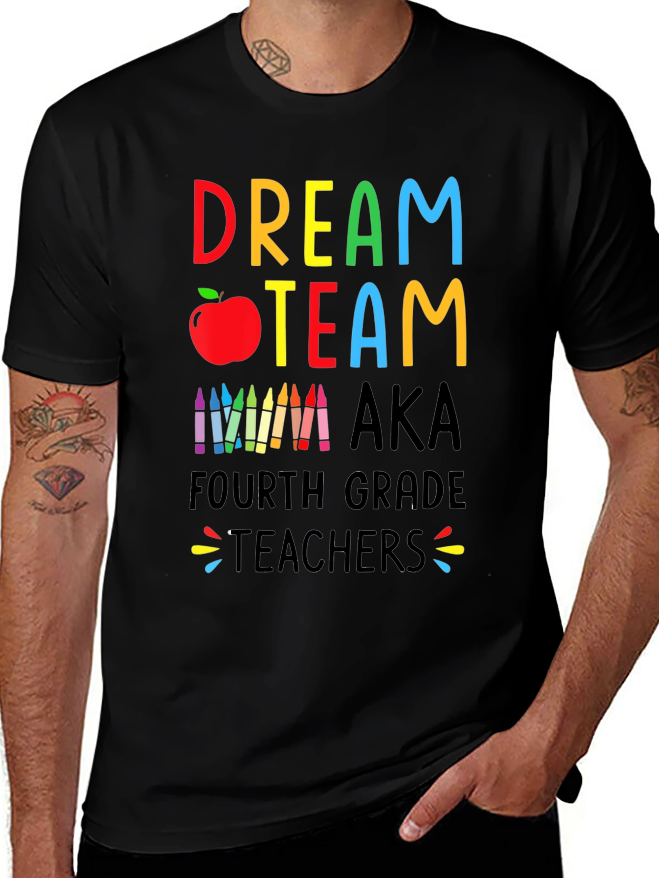 Dream Team Teacher Shirt - Fourth Grade