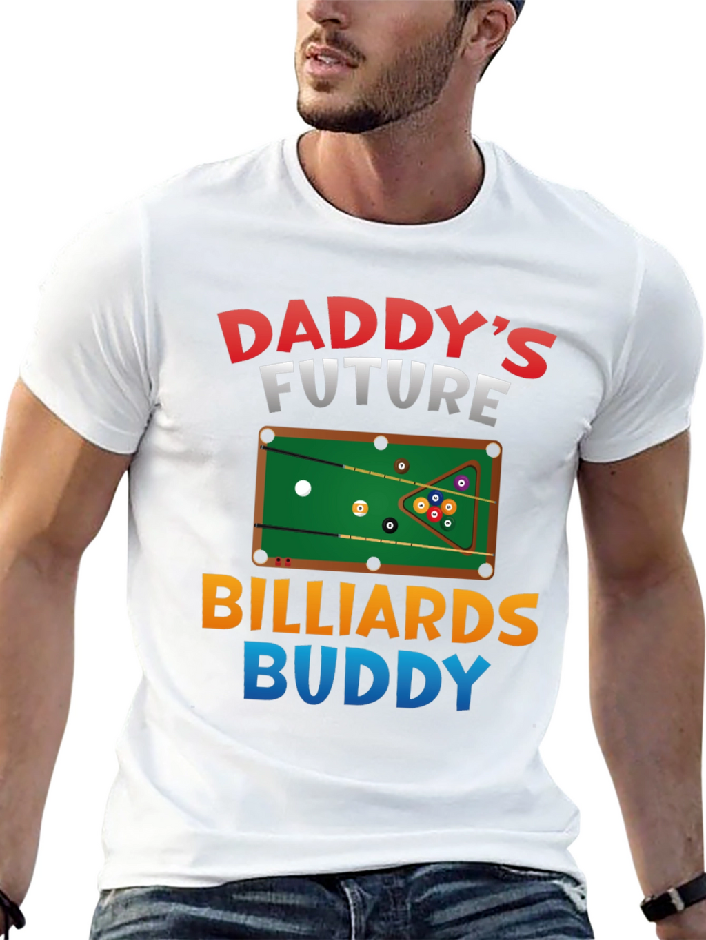 Daddys Future Billiards Buddy T-Shirt