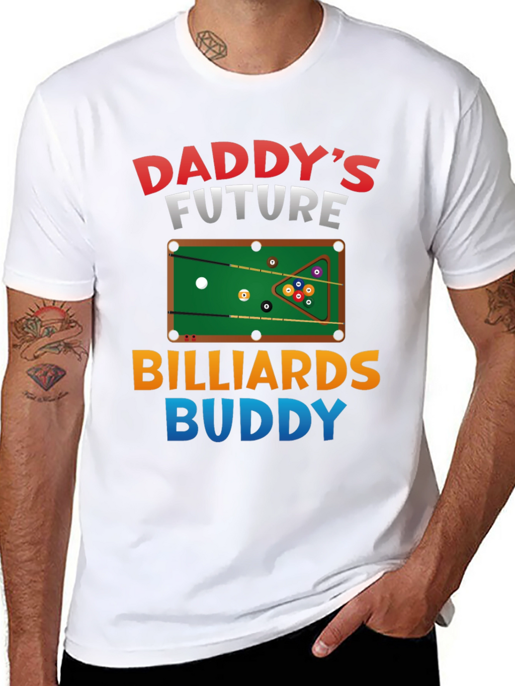 Daddys Future Billiards Buddy T-Shirt