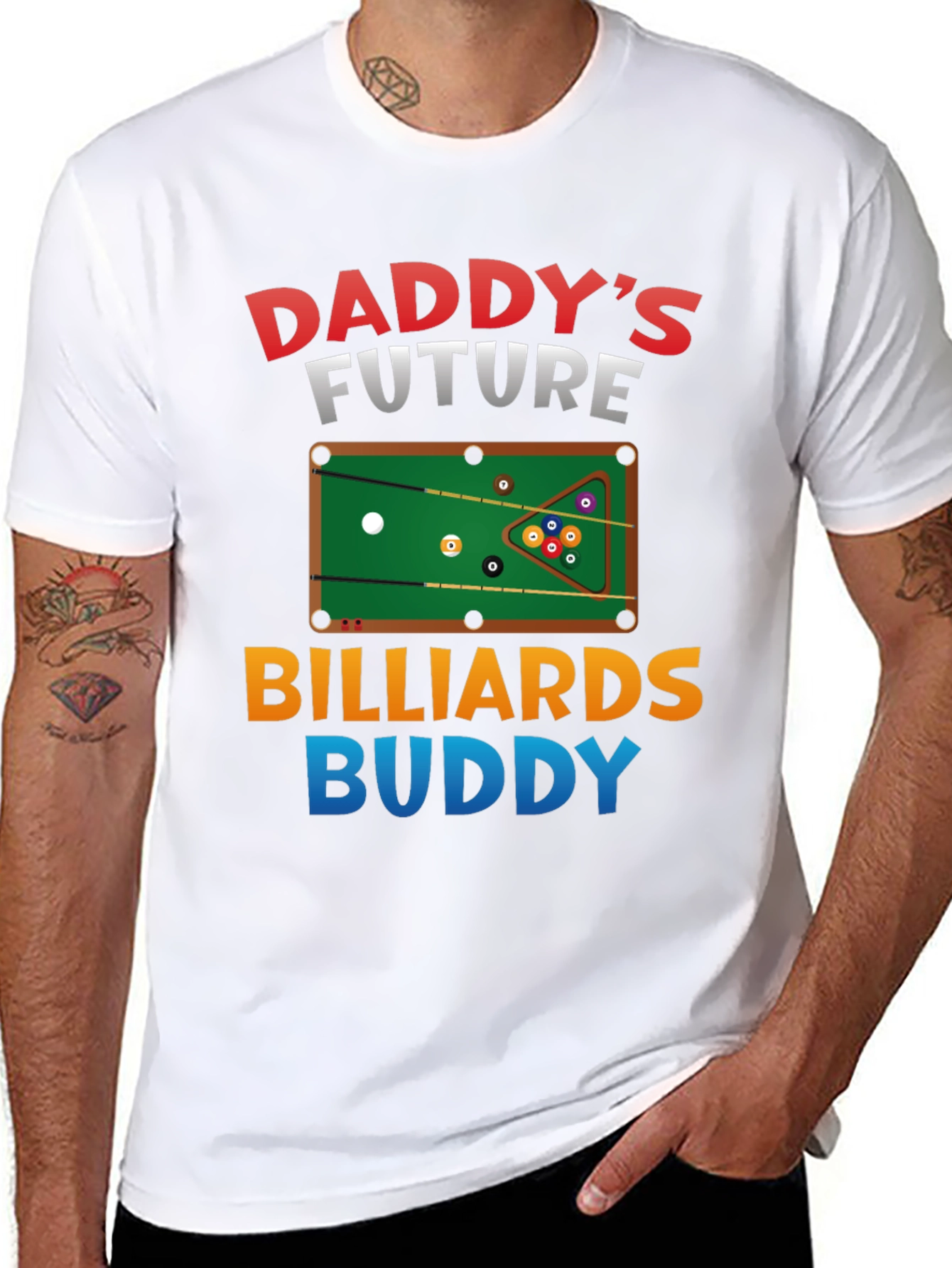 Daddys Future Billiards Buddy T-Shirt