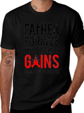 Father Forgive Me Gains Black T-Shirt