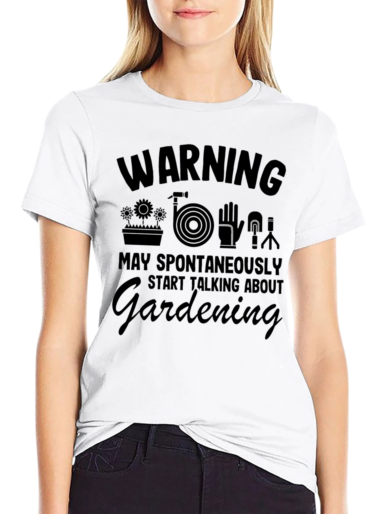 Warning Gardening T-Shirt - Funny Gardener Gift