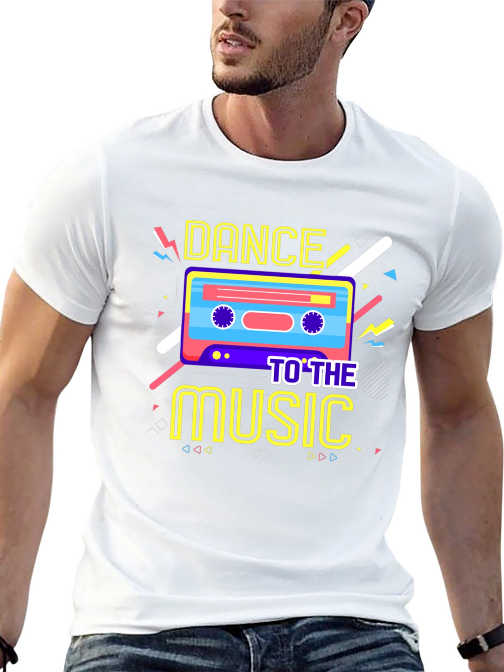 Dance to The Music Graphic T-Shirt
