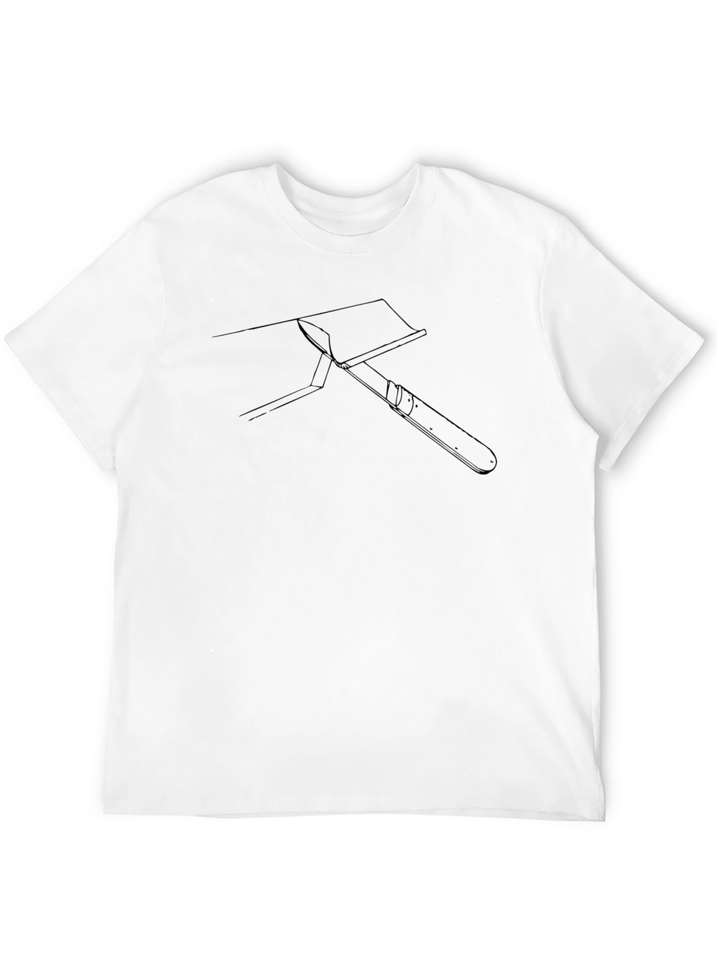 Axe Saw Black T-Shirt