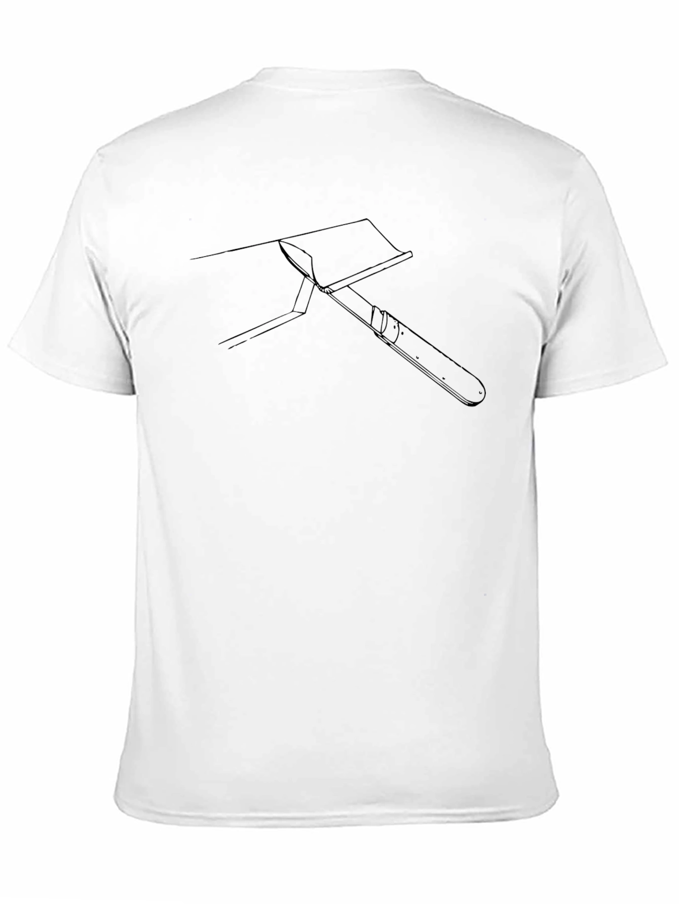 Axe Saw Black T-Shirt