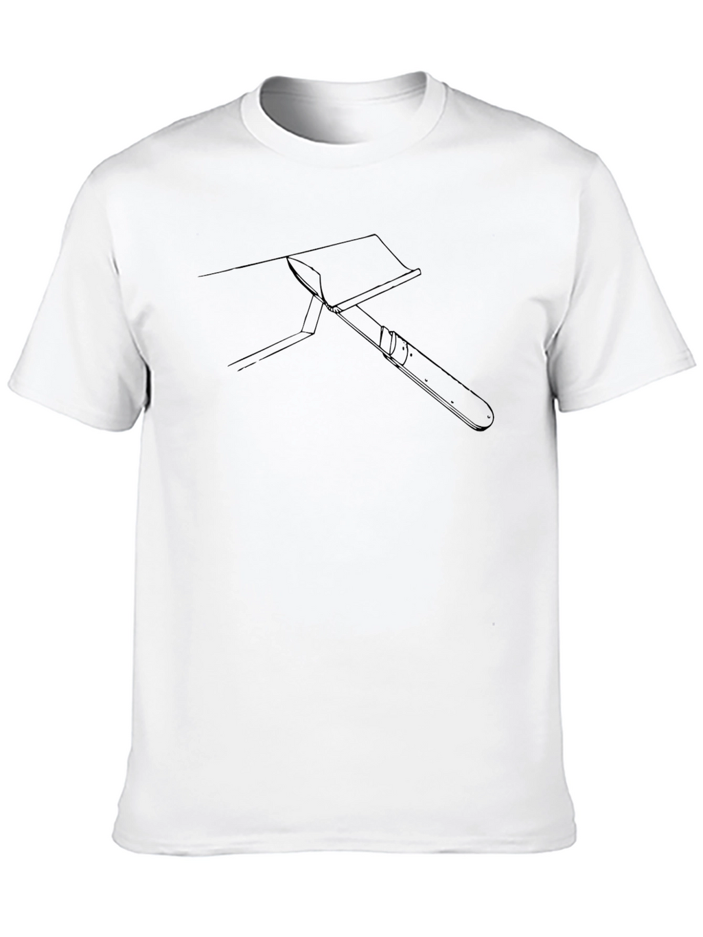 Axe Saw Black T-Shirt