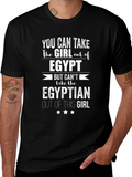 Egypt Pride Graphic T-Shirt - Egyptian Girl