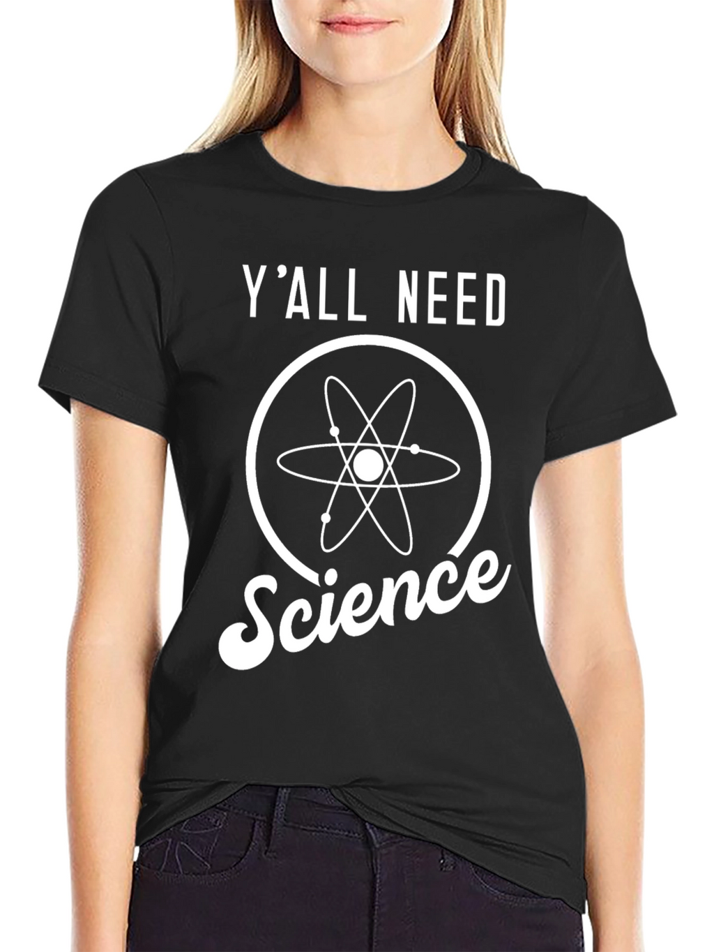 Yall Need Science Black T-Shirt