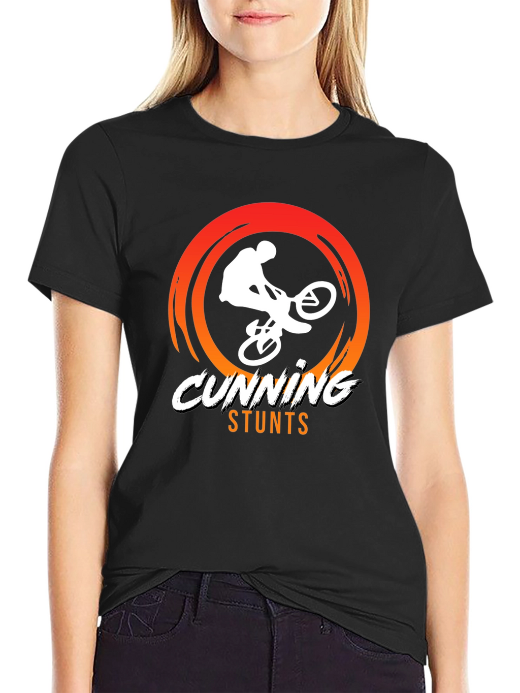 Cunning Stunts Graphic Tee - BMX Rider T-Shirt