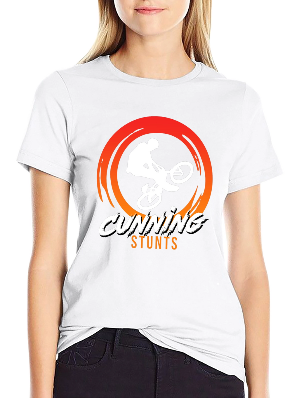 Cunning Stunts Graphic Tee - BMX Rider T-Shirt