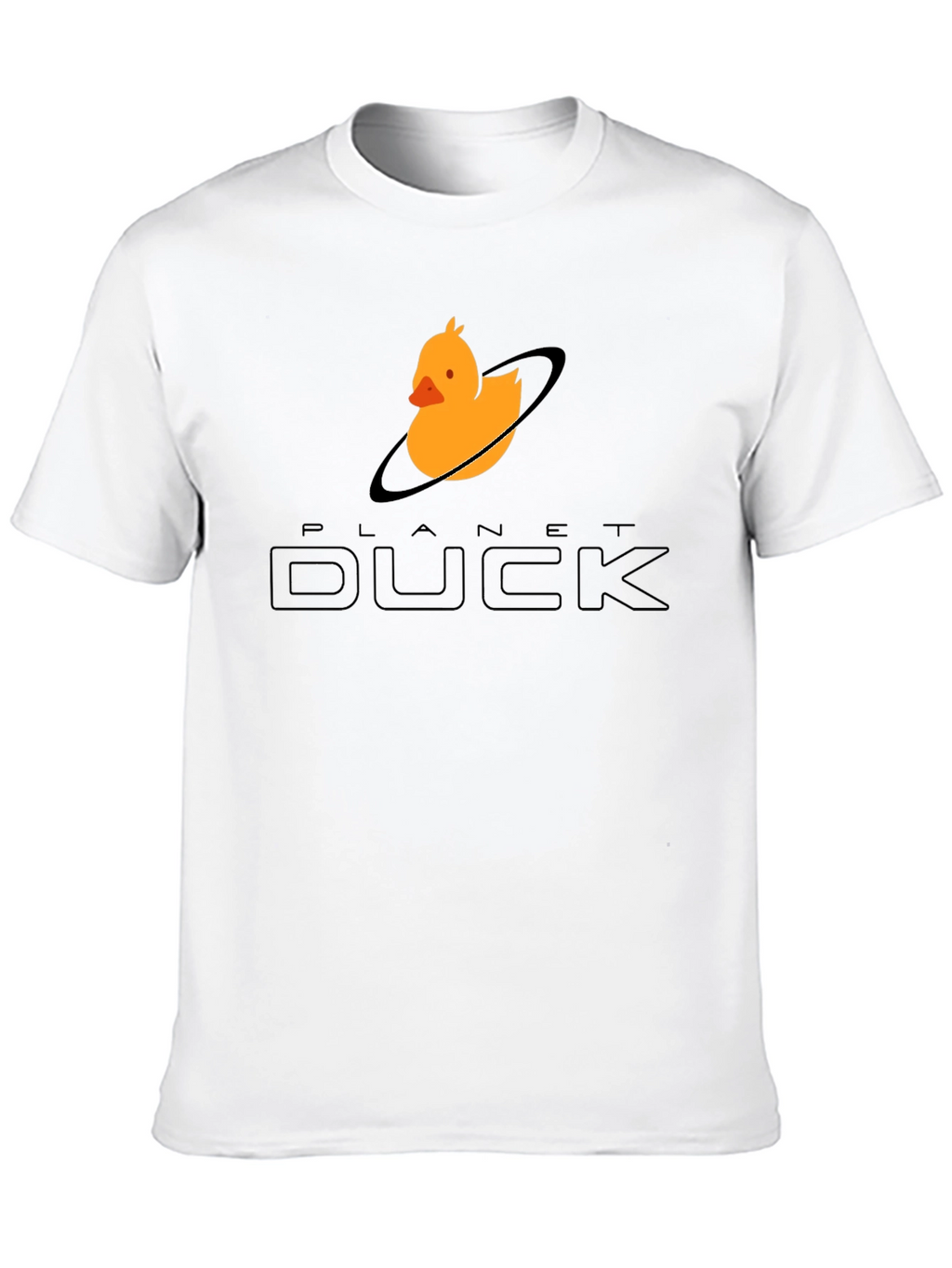 Planet Duck Black Graphic Tee