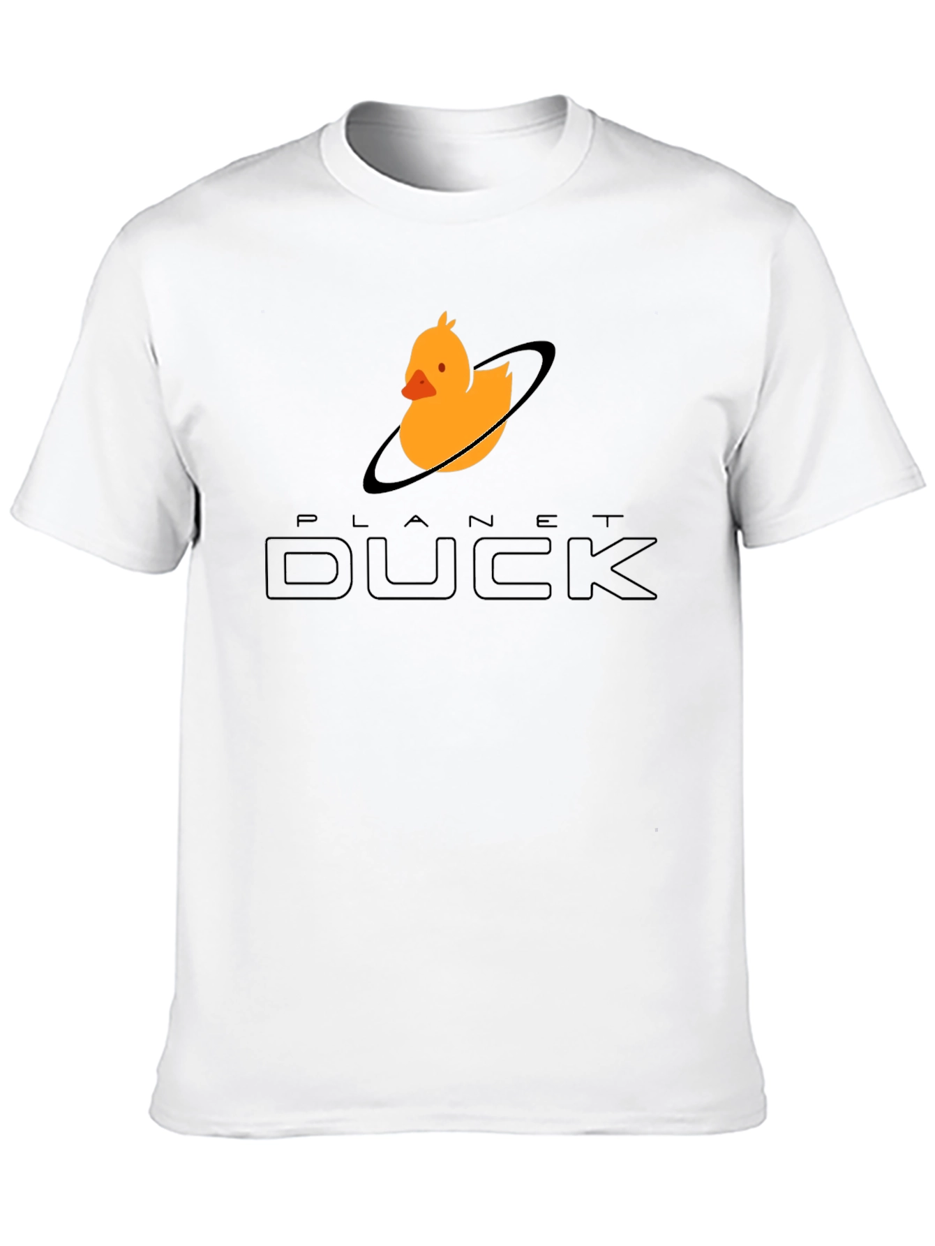 Planet Duck Black Graphic Tee