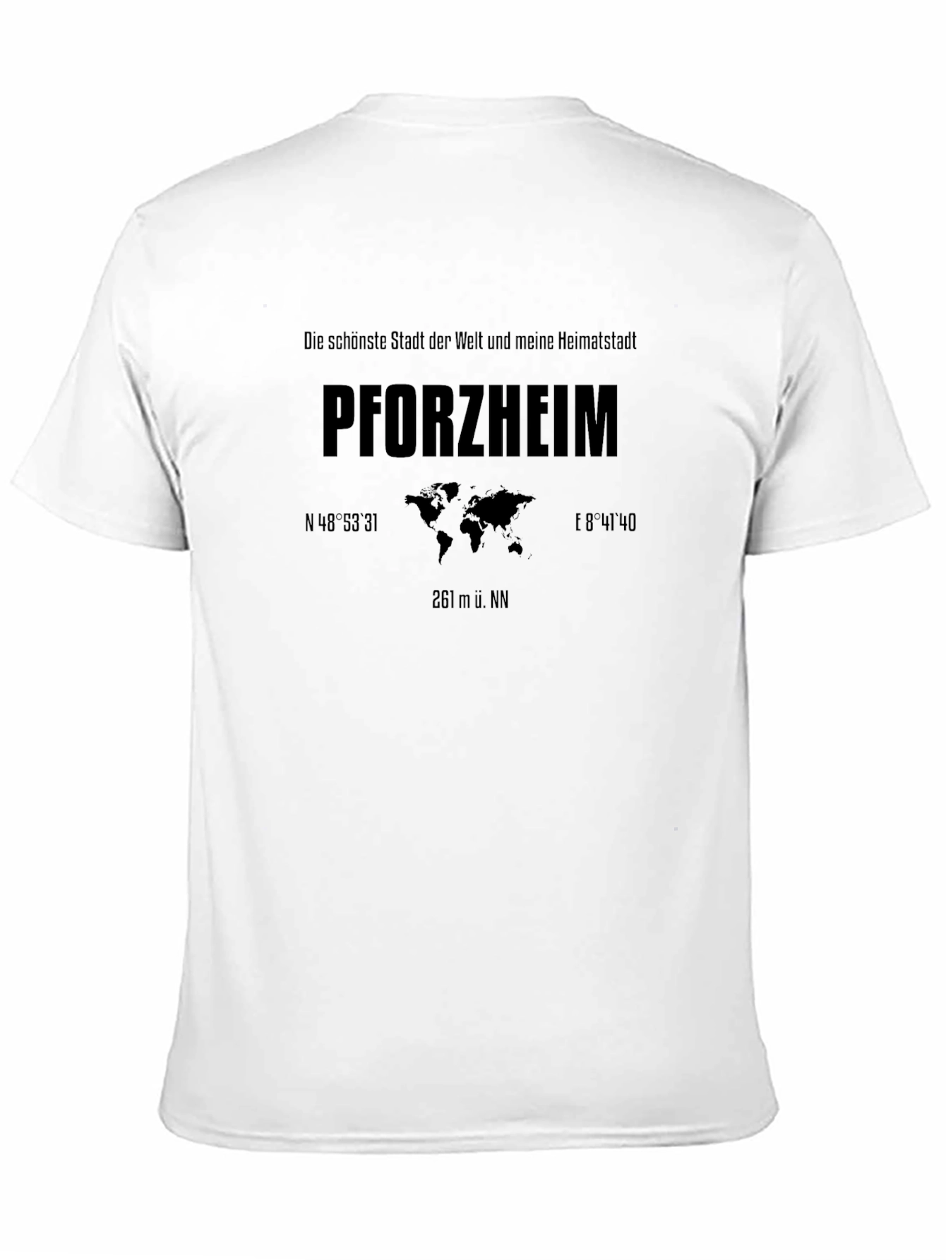 Pforzheim City Pride T-Shirt - Heimatstadt Apparel