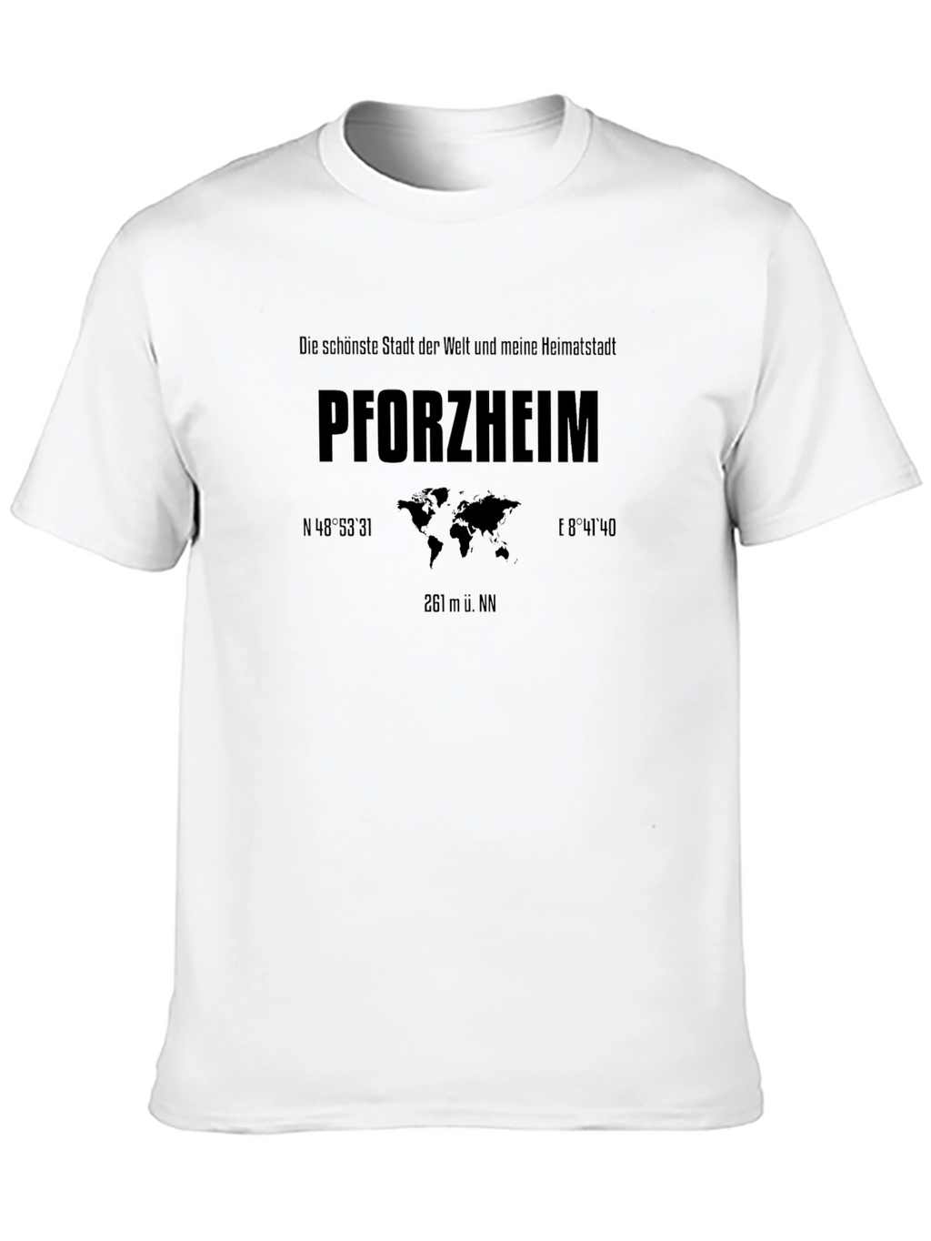 Pforzheim City Pride T-Shirt - Heimatstadt Apparel