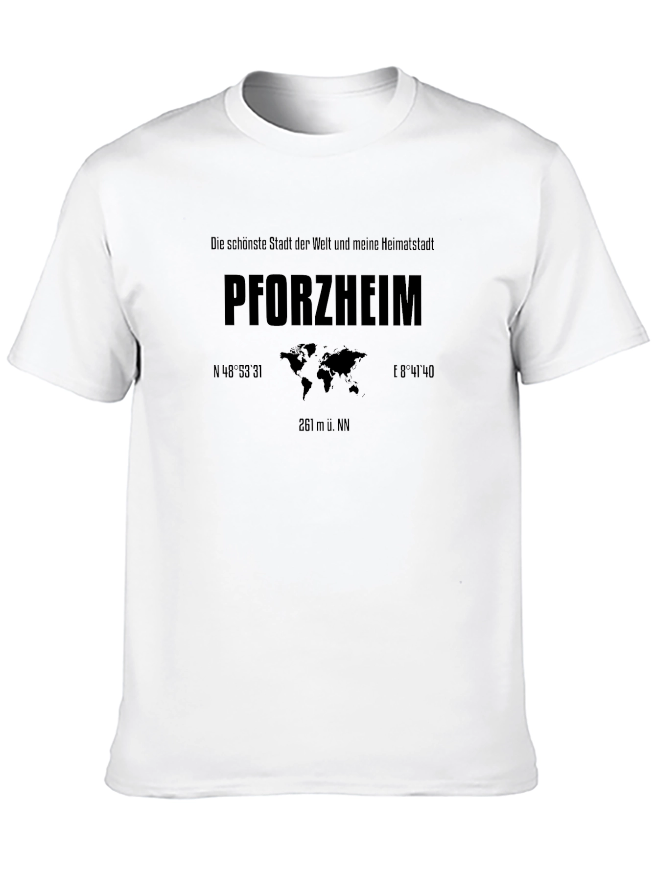 Pforzheim City Pride T-Shirt - Heimatstadt Apparel
