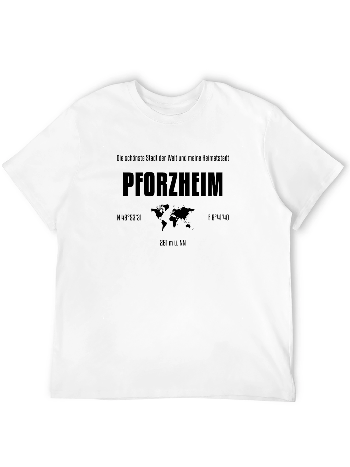 Pforzheim City Pride T-Shirt - Heimatstadt Apparel