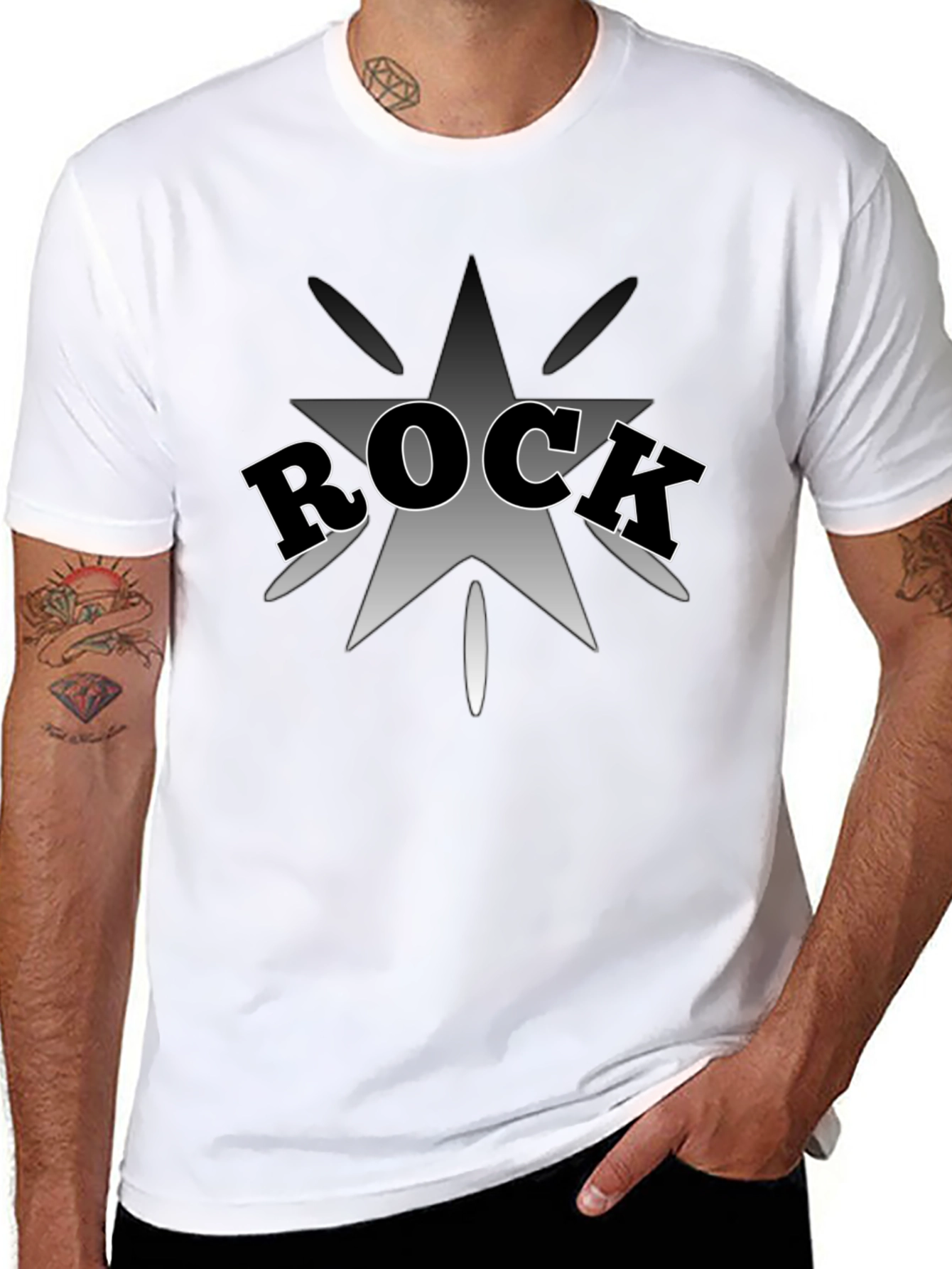 Rock Star Graphic T-Shirt