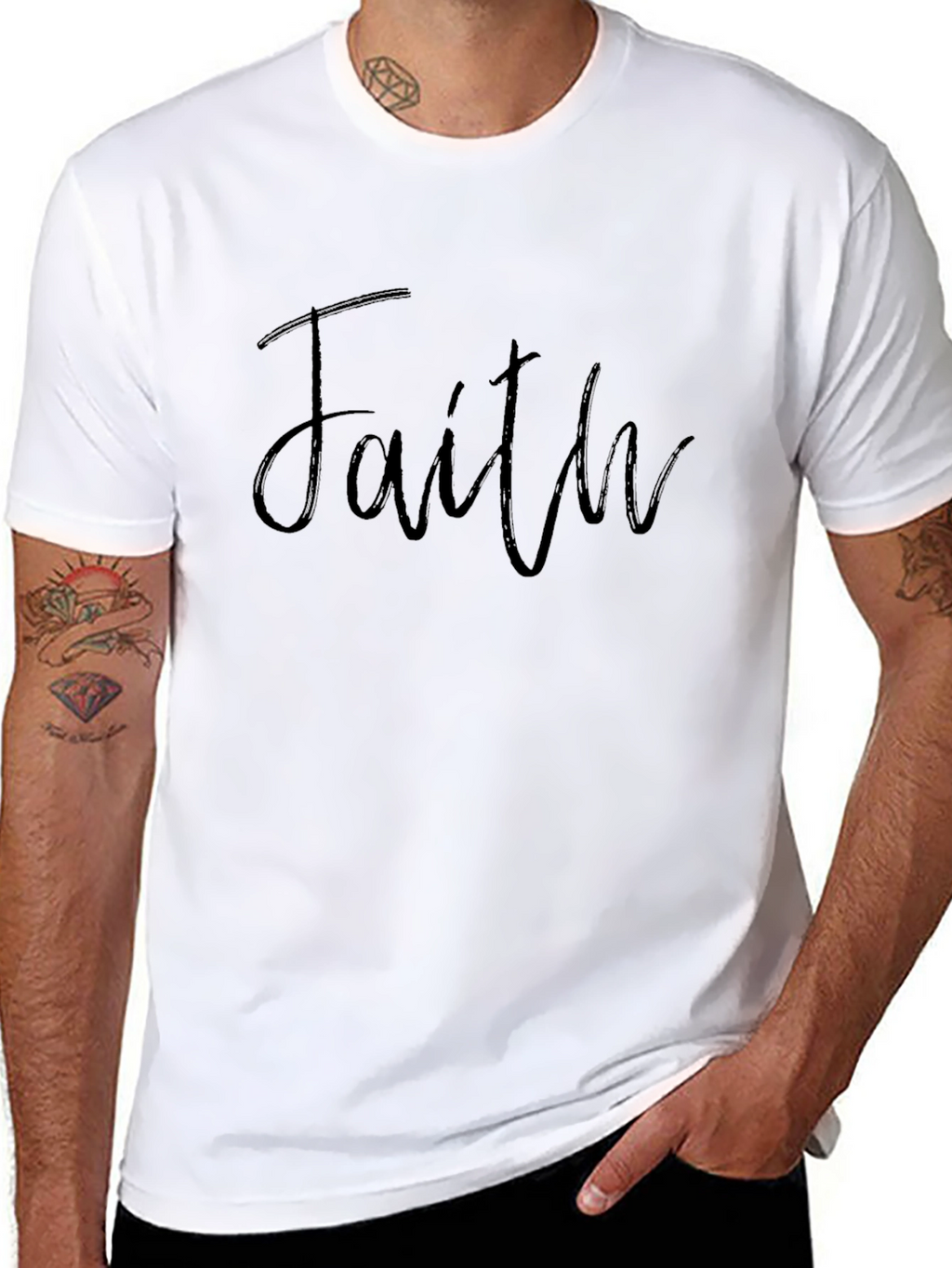 Faith Graphic Tee - Stylish Religious Shirt