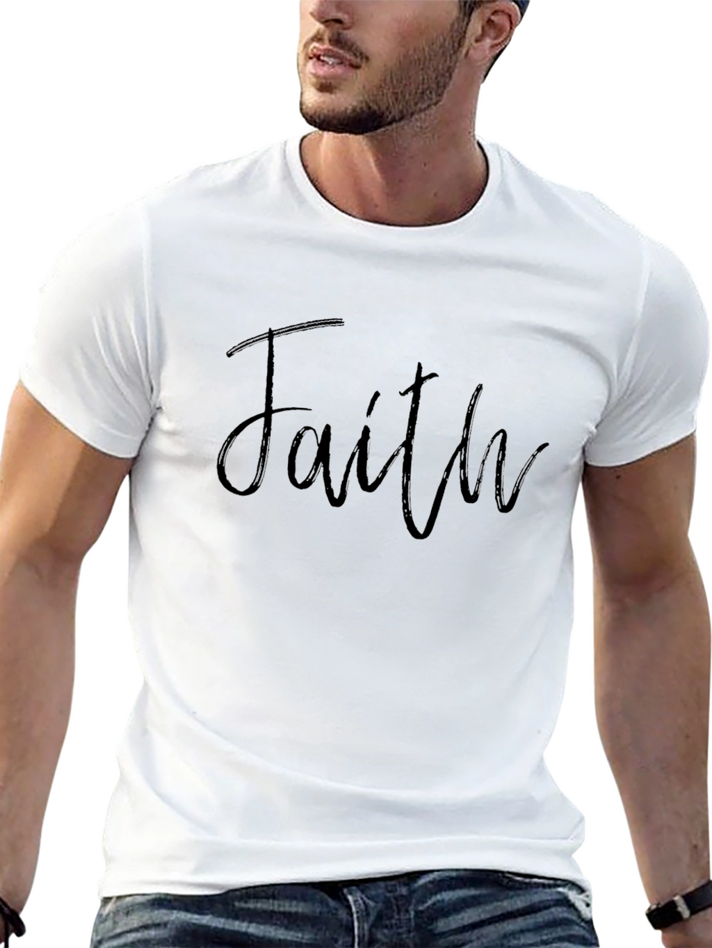 Faith Graphic Tee - Stylish Religious Shirt